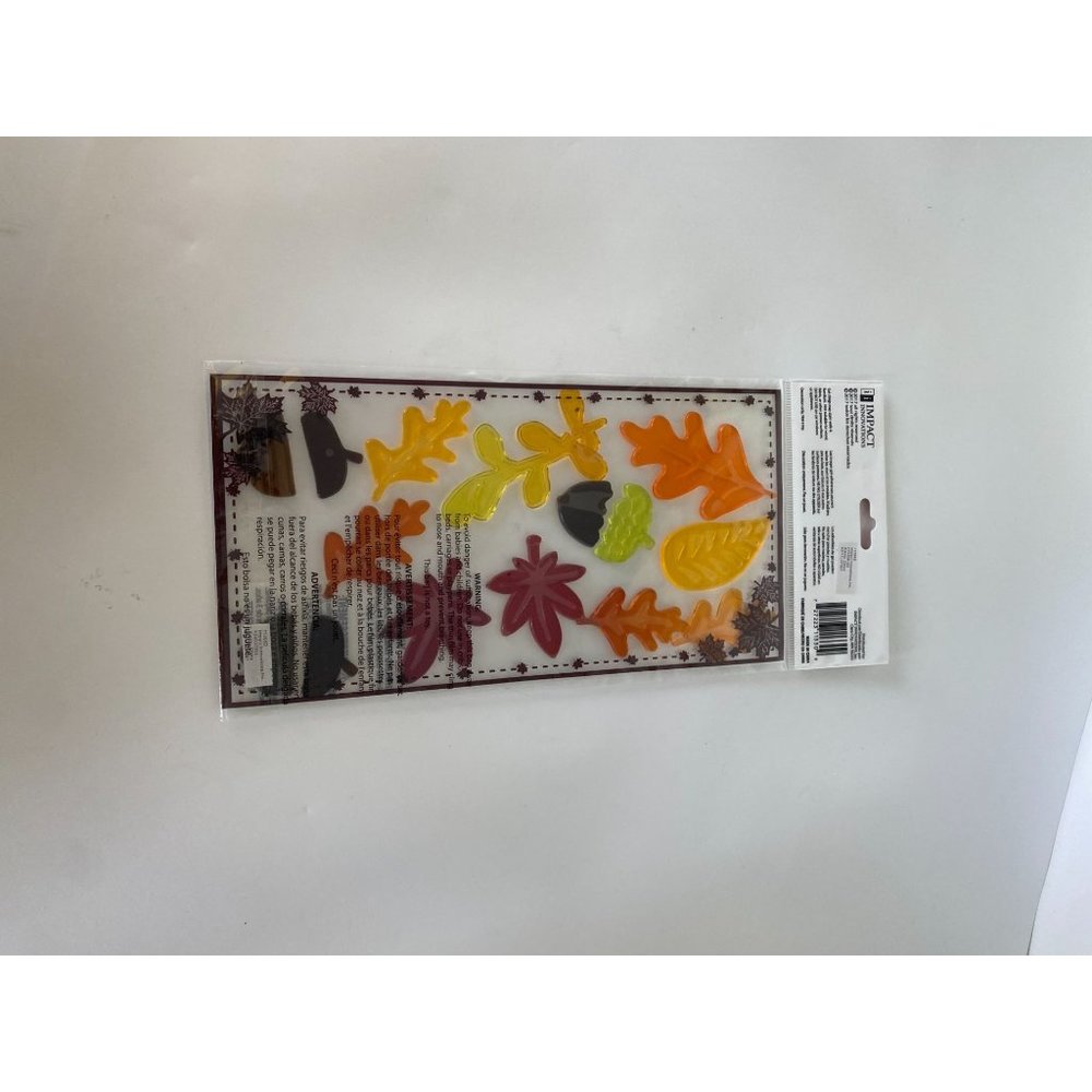 Autumn leaves Gel Clings Window Stickers